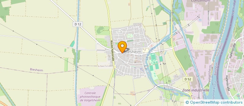 localisation de l'entreprise INDIVISION DECKERT  BIESHEIM