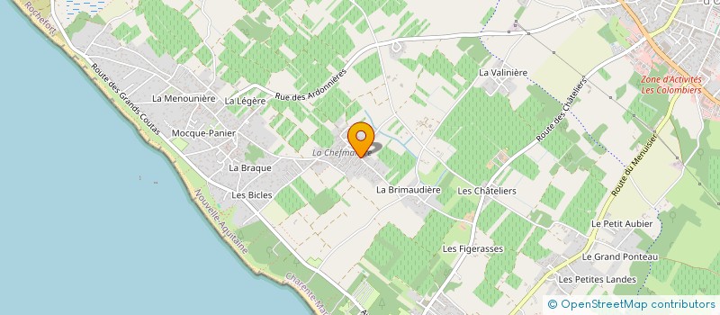 localisation de l'entreprise INDIVISION DECLETY PHILIPPE ET DECLETY LAURENCE  SAINT-PIERRE-D'OLERON