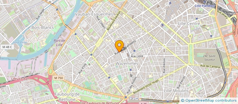 localisation de l'entreprise INDIVISION DECOCK à LILLE