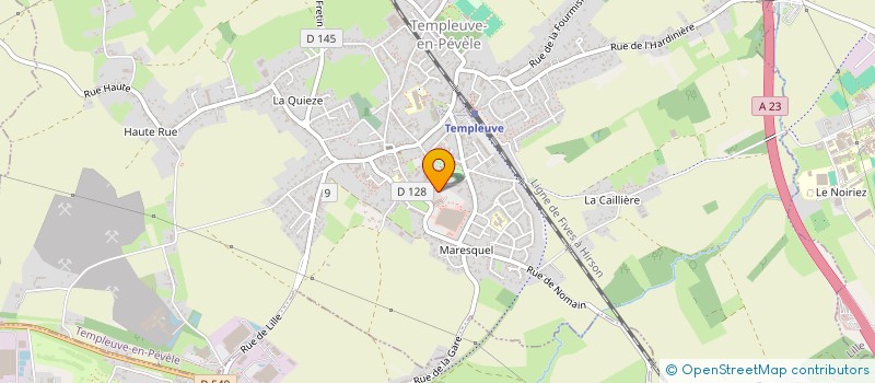 localisation de l'entreprise INDIVISION DECOTTIGNIES  TEMPLEUVE-EN-PEVELE