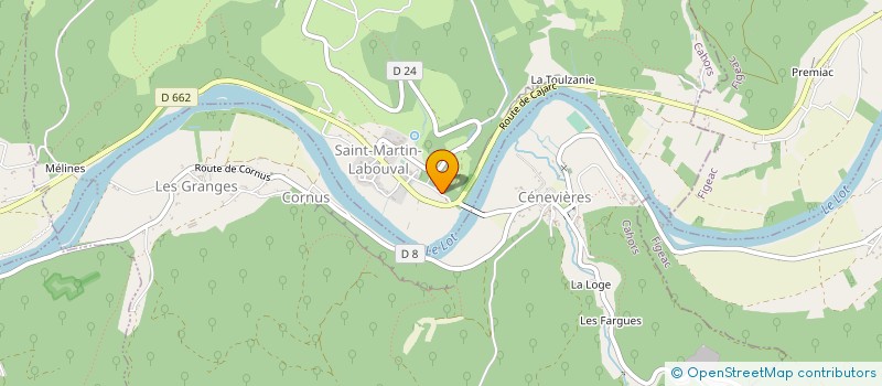 localisation de l'entreprise INDIVISION DECREMPS  SAINT GERY-VERS