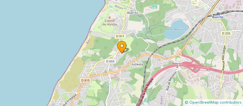 localisation de l'entreprise INDIVISION DEFASQUE à BIDART