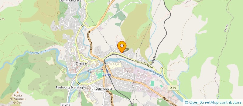 localisation de l'entreprise INDIVISION DEFENDINI ET PEREIRA DA SILVA à CORTE