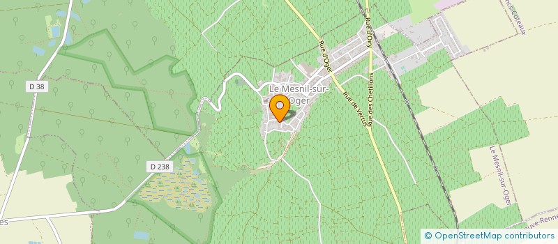 localisation de l'entreprise INDIVISION DEFER MARGUERITE  LE MESNIL-SUR-OGER