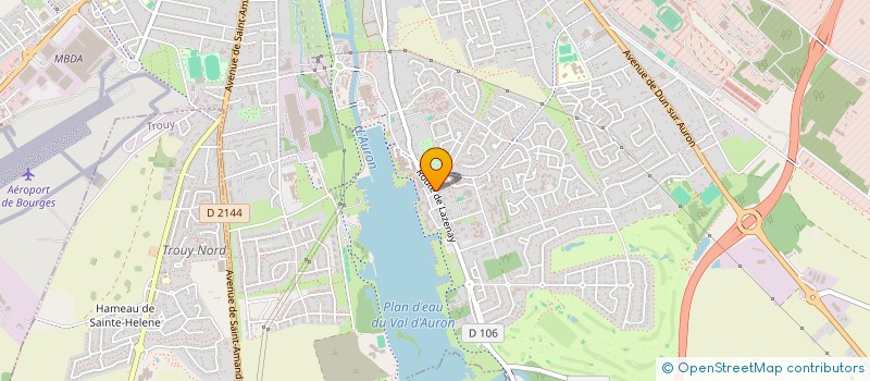 localisation de l'entreprise INDIVISION DEFORGE BOURDEAU  BOURGES