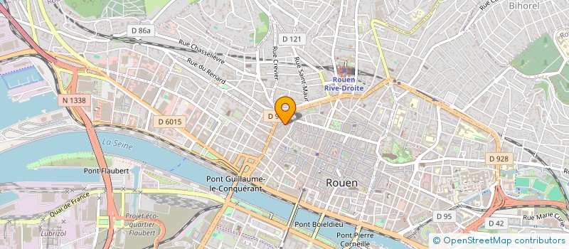 localisation de l'entreprise INDIVISION DEGONVILLE-PERA  ROUEN