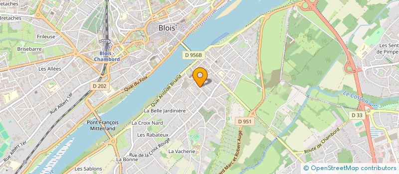 localisation de l'entreprise INDIVISION DEGUINGAND BOUILLAND  BLOIS