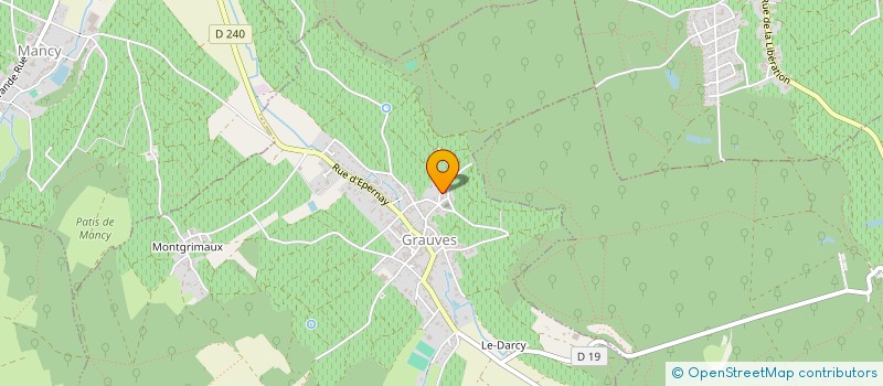 localisation de l'entreprise INDIVISION DEHEC MICHELE  GRAUVES