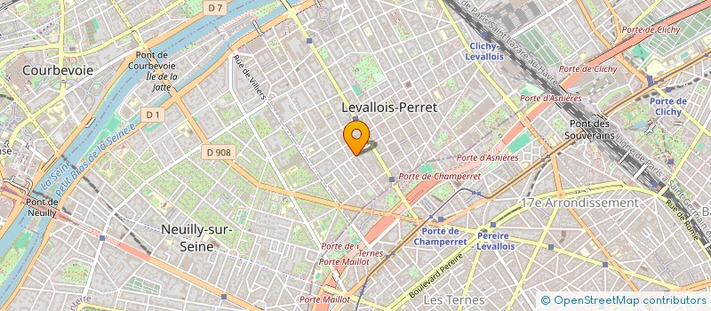 localisation de l'entreprise INDIVISION - DEHEUNYNCK - BOYER à LEVALLOIS-PERRET