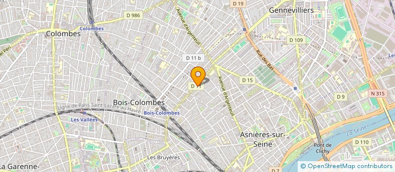 localisation de l'entreprise INDIVISION DEJAERE VINCENT ET MARINE à ASNIERES-SUR-SEINE