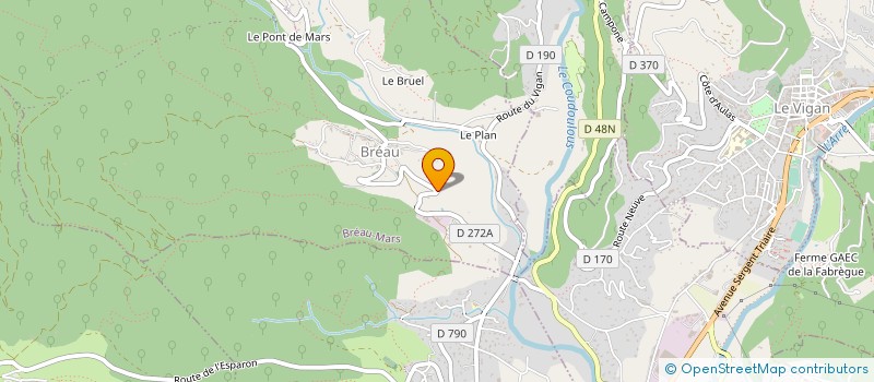 localisation de l'entreprise INDIVISION DEJEAN PIERRE à MONTDARDIER
