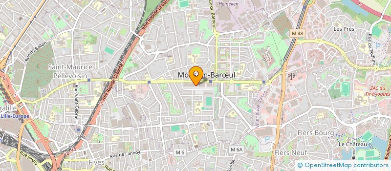 localisation de l'entreprise INDIVISION DEJONGHE - PROKOP  MONS-EN-BAROEUL