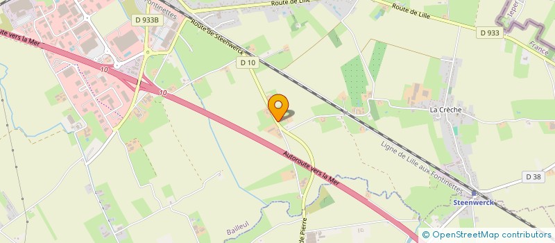 localisation de l'entreprise INDIVISION DEKEISTER-CLEENEWERCK à BAILLEUL