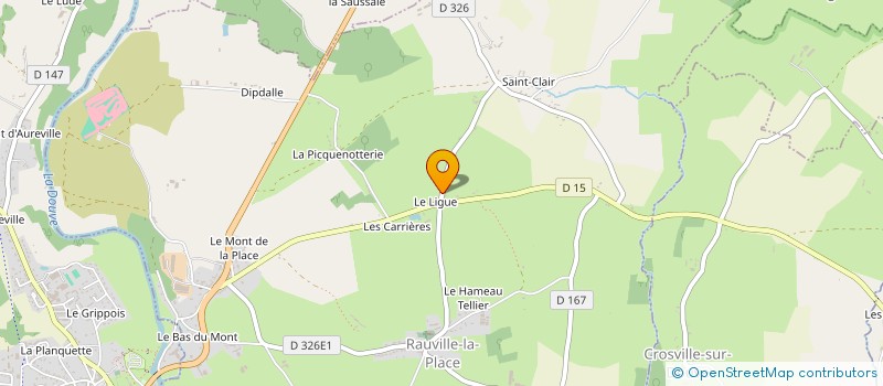 localisation de l'entreprise INDIVISION DELACOUR  GOLLEVILLE