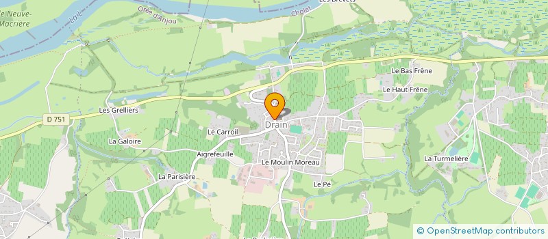 localisation de l'entreprise INDIVISION DELACROIX / AYRAL  OREE D'ANJOU