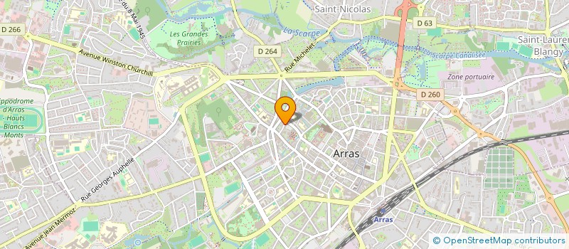 localisation de l'entreprise INDIVISION DELADIENNEE PIHEN à ARRAS