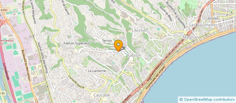 localisation de l'entreprise INDIVISION DELAFONTAINE MICKAEL ET AIT-IDIR SAHRA à NICE