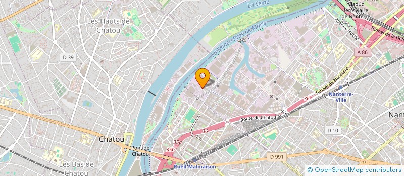 localisation de l'entreprise INDIVISION DELAHAYE LEVERGNE ODENT  NANTERRE