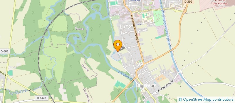 localisation de l'entreprise INDIVISION DELAINE  FRIGNICOURT