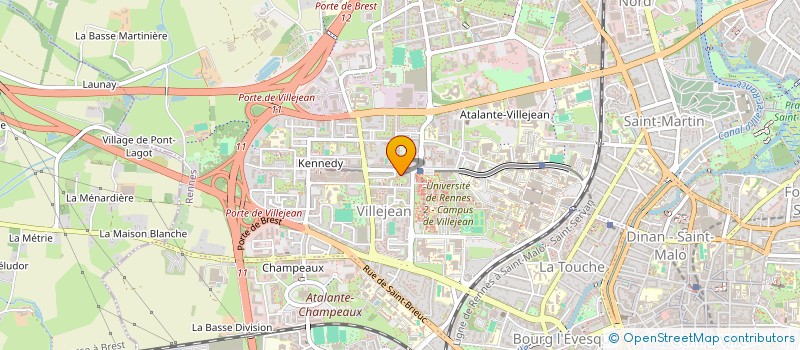 localisation de l'entreprise INDIVISION DELALANDE MANUEL ET MICKAEL  RENNES