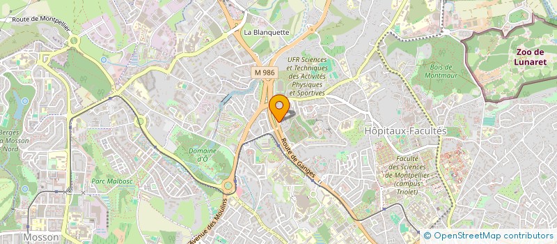 localisation de l'entreprise INDIVISION DELANNOY/TIERS à MONTPELLIER