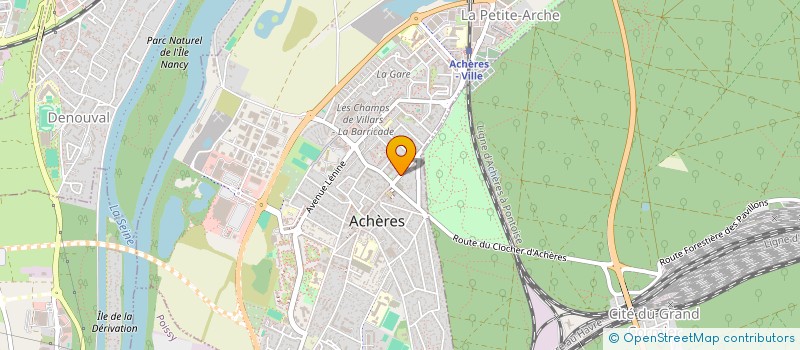 localisation de l'entreprise INDIVISION DELAPORTE LAROCHE à ACHERES