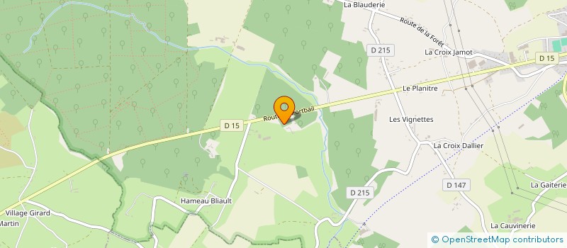 localisation de l'entreprise INDIVISION DELAROCQUE  SAINT-SAUVEUR-LE-VICOMTE