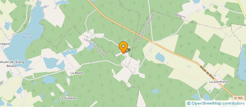 localisation de l'entreprise INDIVISION DELAS  MUR-DE-SOLOGNE