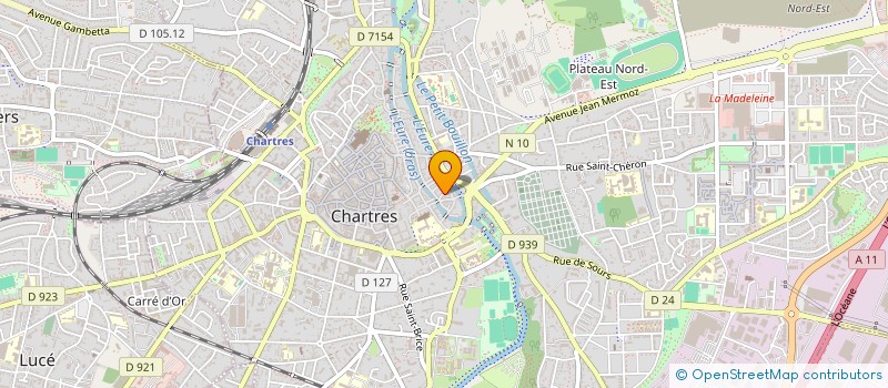 localisation de l'entreprise INDIVISION DELATOUCHE DURAND ROYANT à CHARTRES