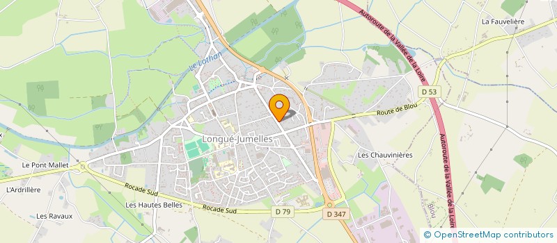 localisation de l'entreprise INDIVISION DELAUNAY  LONGUE-JUMELLES