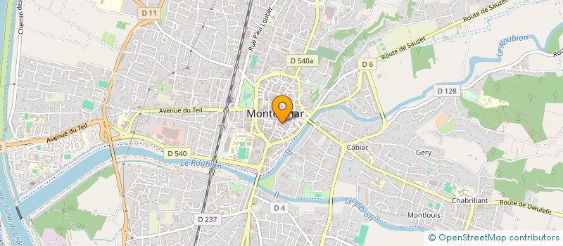 localisation de l'entreprise INDIVISION DELAVANT  MONTELIMAR