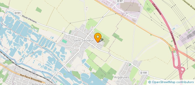 localisation de l'entreprise INDIVISION DELAVIERRE  SAINT-SAUVEUR