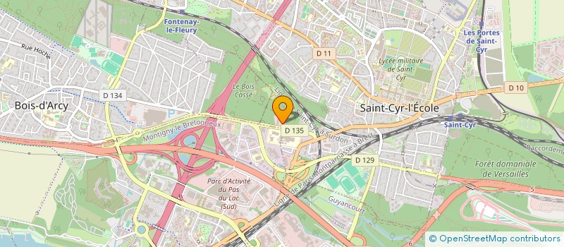 localisation de l'entreprise INDIVISION DELBECQ PONS à SAINT-CYR-L'ECOLE