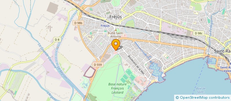 localisation de l'entreprise INDIVISION DELBOIS / RAMBAUSEL à FREJUS