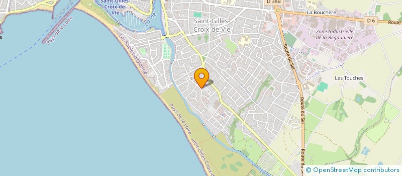 localisation de l'entreprise INDIVISION DELBOS  SAINT-GILLES-CROIX-DE-VIE