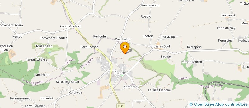 localisation de l'entreprise INDIVISION DELCROIX DEMBELE  RUNAN