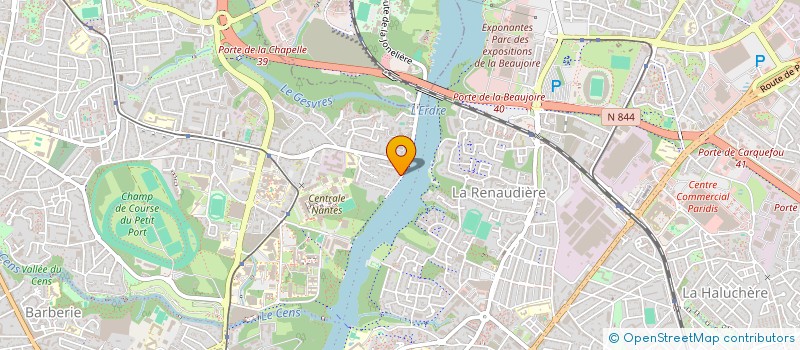 localisation de l'entreprise INDIVISION DELECRIN à NANTES