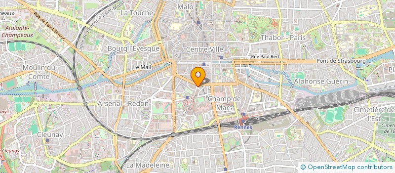 localisation de l'entreprise INDIVISION DELECROIX  RENNES