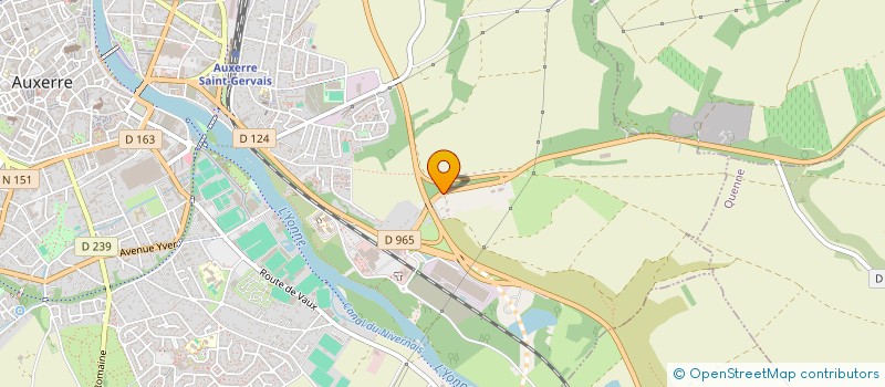 localisation de l'entreprise INDIVISION DELEGLISE WILLIAM à AUXERRE