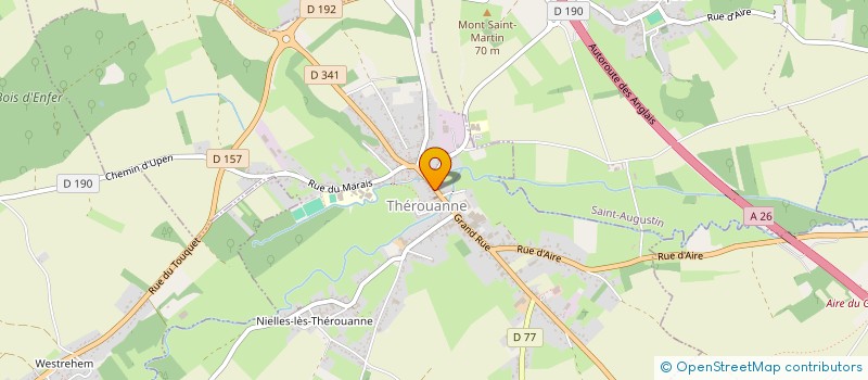 localisation de l'entreprise INDIVISION DELEMOLLE  THEROUANNE