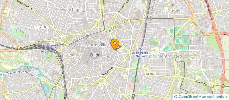 localisation de l'entreprise INDIVISION DELETANG - THOLONIAT à DIJON