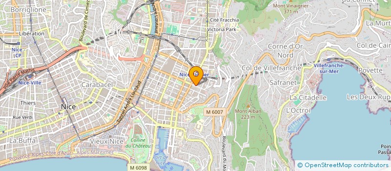 localisation de l'entreprise INDIVISION DELFINO à NICE