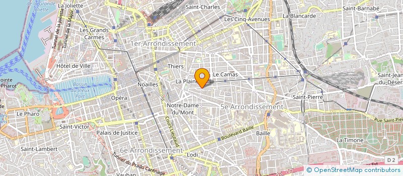 localisation de l'entreprise INDIVISION DELHOM PORTIER à MARSEILLE