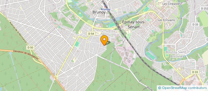 localisation de l'entreprise INDIVISION DELIENCOURT GIUNTA  BRUNOY