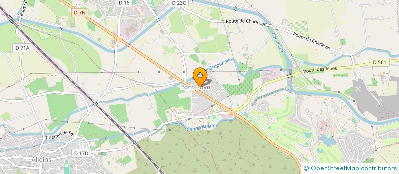 localisation de l'entreprise INDIVISION DELLA-MAURA  MALLEMORT