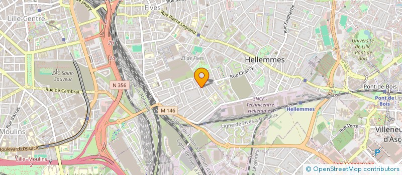 localisation de l'entreprise INDIVISION DELMARE ET JAMES à LILLE