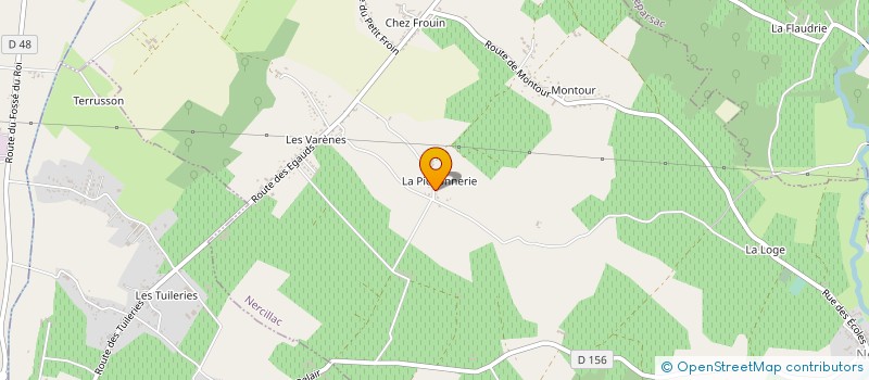 localisation de l'entreprise INDIVISION DELMON à NERCILLAC