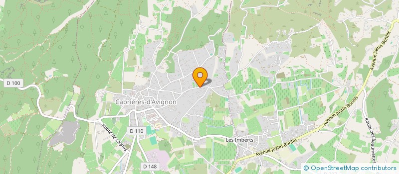 localisation de l'entreprise INDIVISION DELODDE JULIEN ET DELODDE OLIVIER  CABRIERES-D'AVIGNON