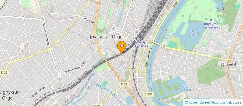 localisation de l'entreprise INDIVISION DELOISON à JUVISY-SUR-ORGE