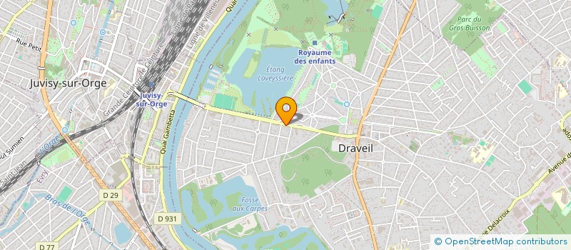 localisation de l'entreprise INDIVISION DELOISON DRAVEIL à DRAVEIL